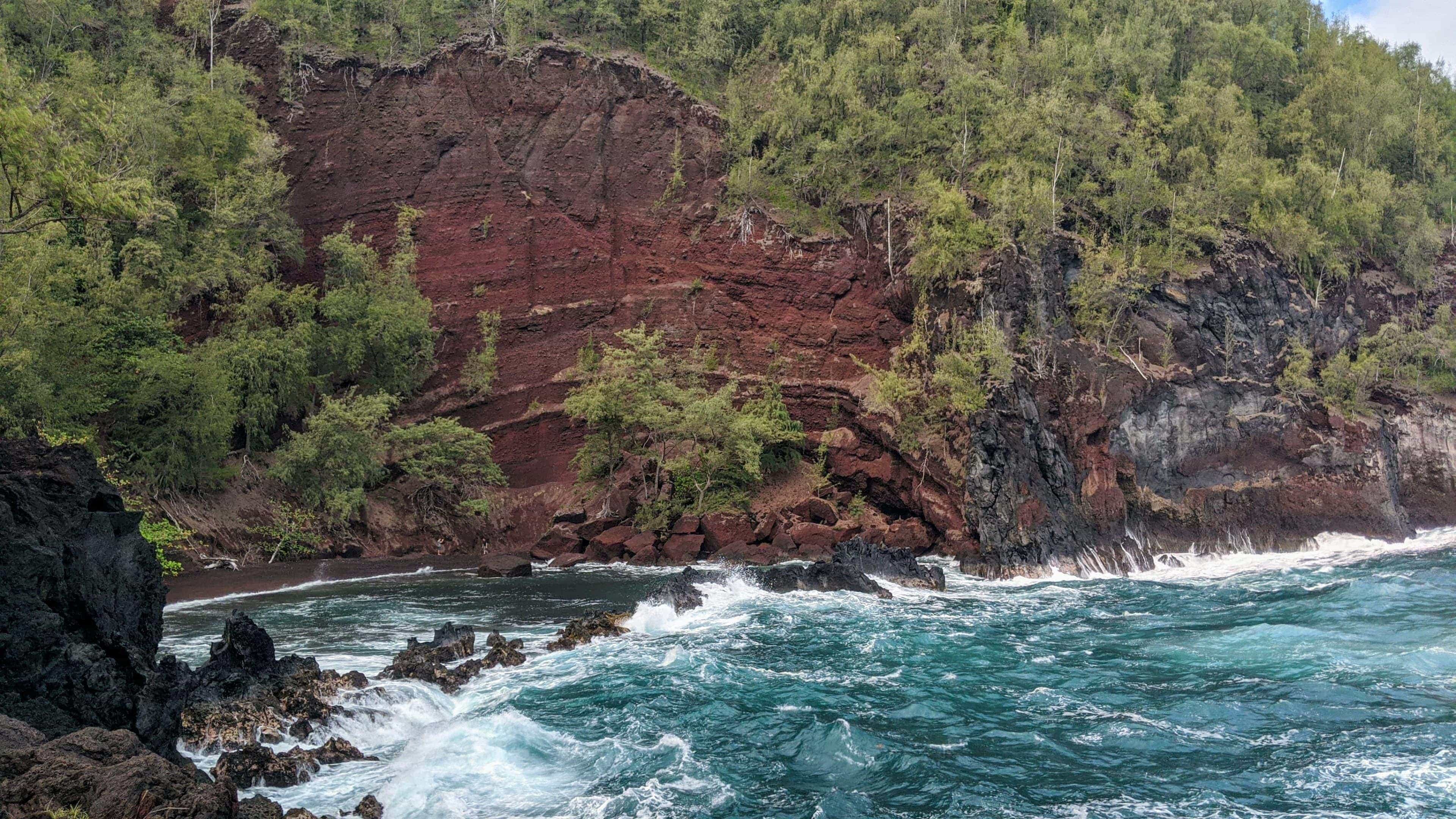 Red Sand Beach Hawaii